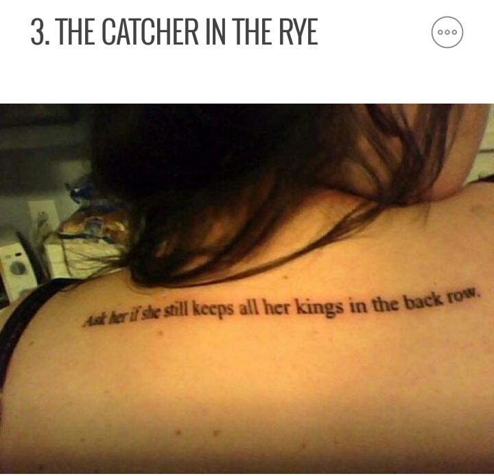 15 Tattoo Quotes From Classic Literature For Your First Tattoo!