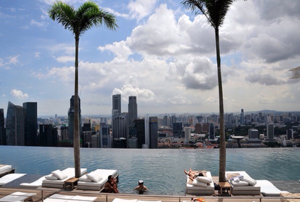 Infinite Pool, Hotel Marina Bay Sands, Singapore