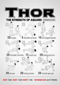 Super Hero Workouts
