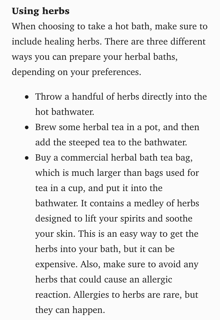 The Most Amazing Bath Of Your Life.