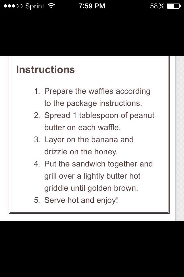Grilled Peanut Butter Honey Banana sandwich