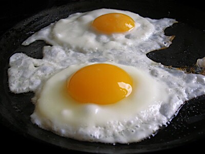 Scrambled eggs, hard build eggs, easy cooked eggs