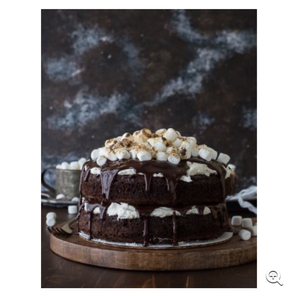 Hot Chocolate Cake. 😍😋😊