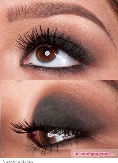 37. simple smokey eye