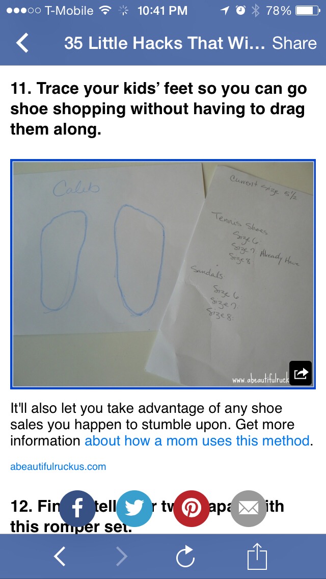 Parent Life Hack