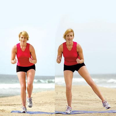 Power-Skating

for thighs and butt 
