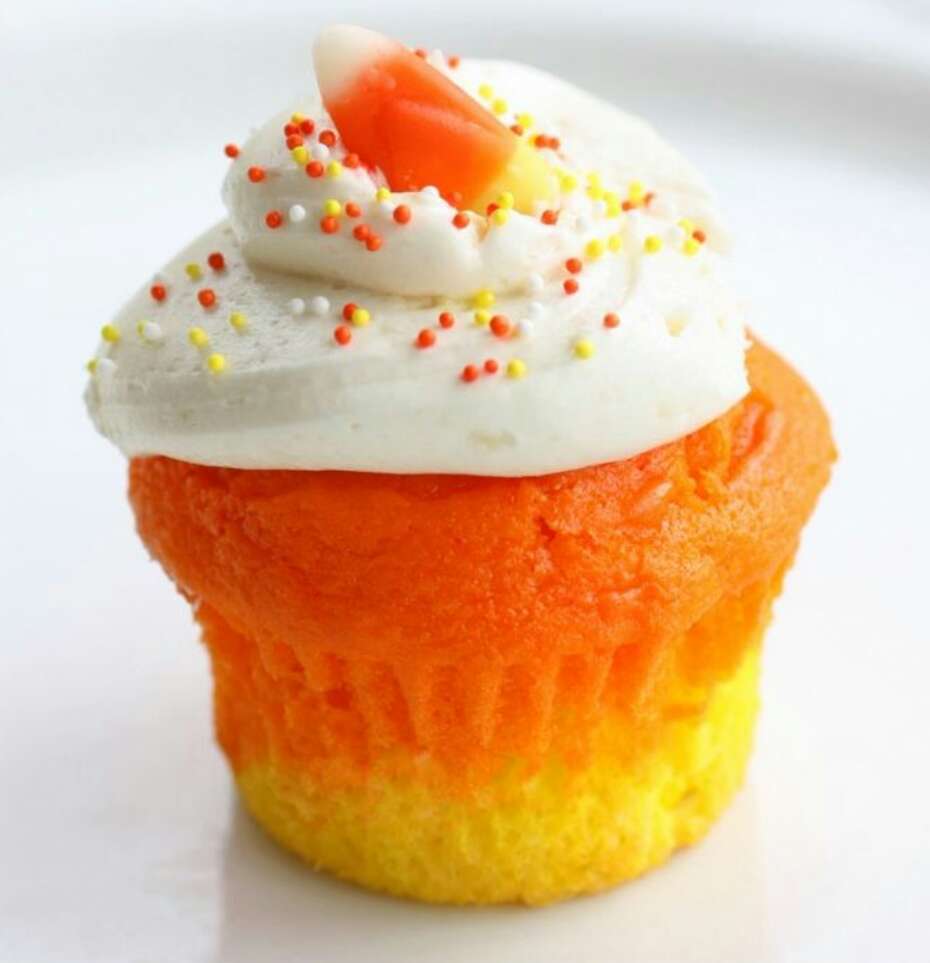 Candy Corn Cupcakes!!!