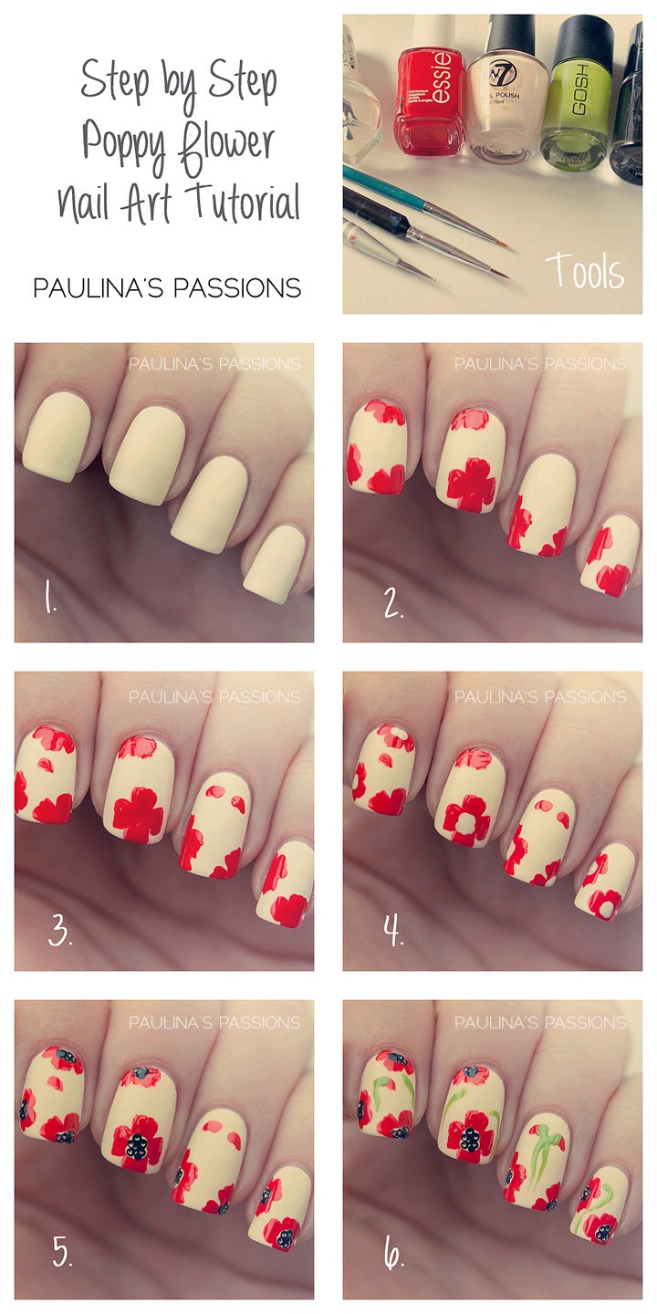 Cute Nail Tutorials For Summer :) X