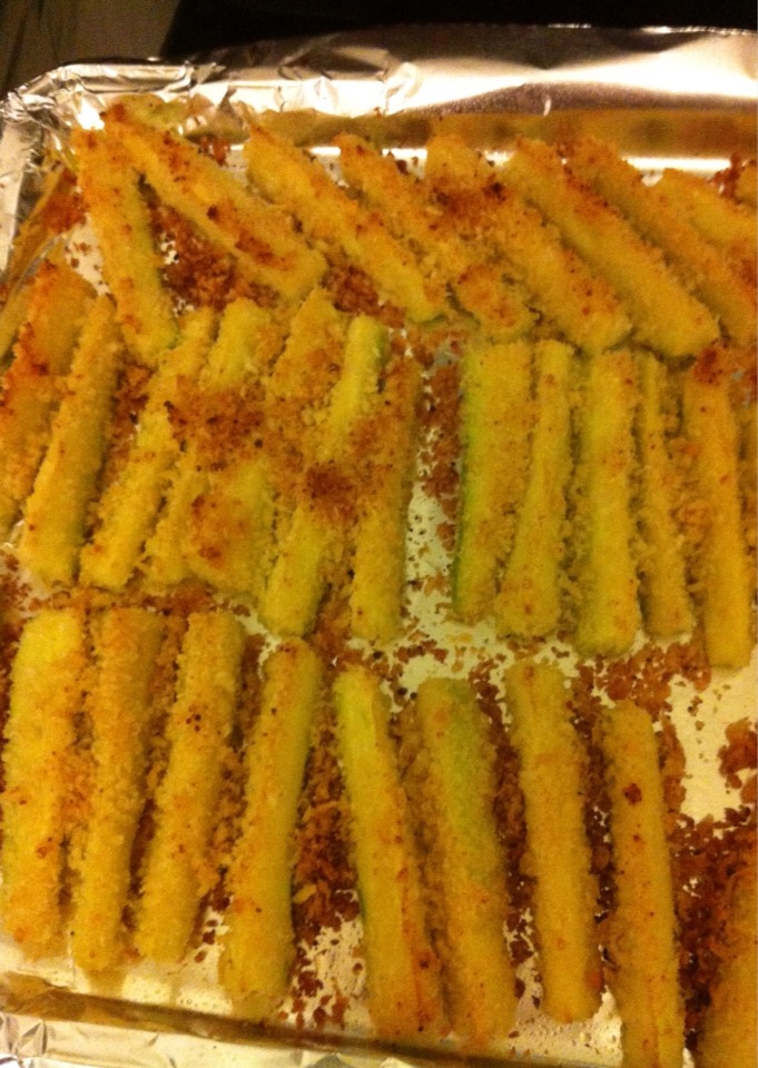 Healthy Baked Zucchini Fries