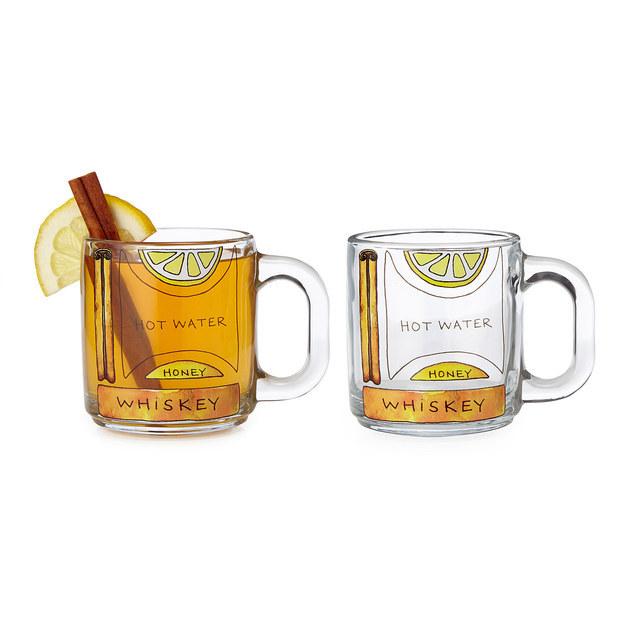 5. A mug to help you make the perfect hot toddy.
http://www.uncommongoods.com/product/hot-toddy-diagram-glassware-set-of-2