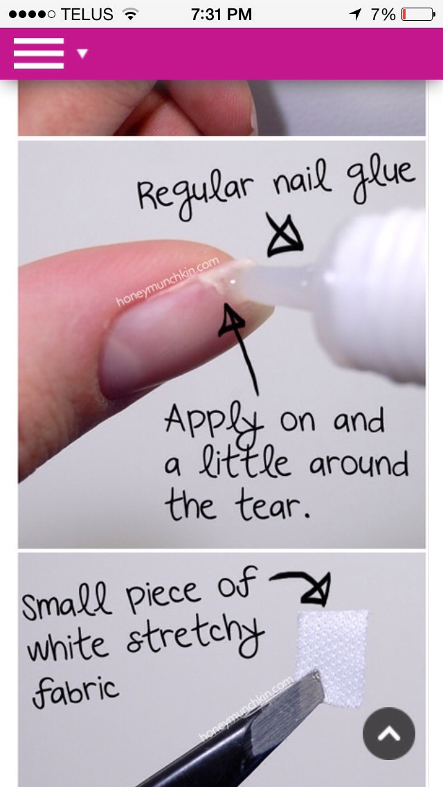 Fix Ur Broken Nail 😃