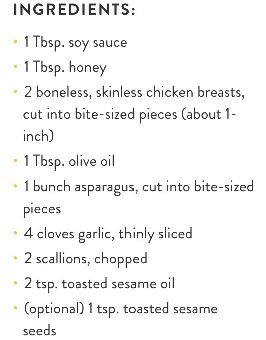 15-Minute Chicken & Asparagus Stir-Fry