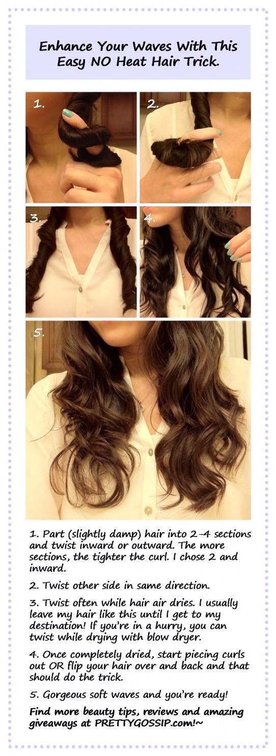 Straightener Hair Hacks
