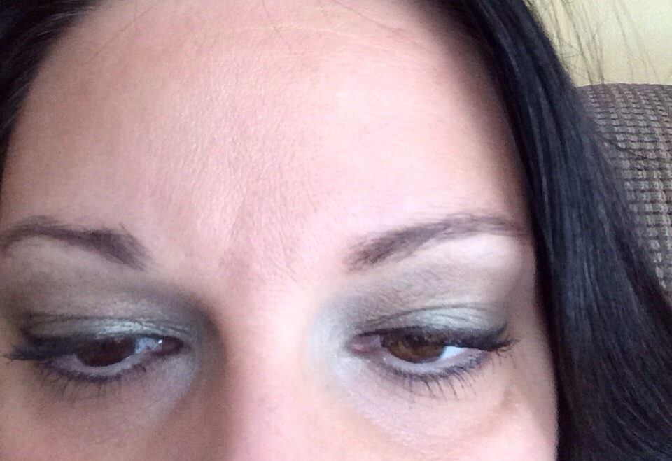 Green And Brown Smokey Eye