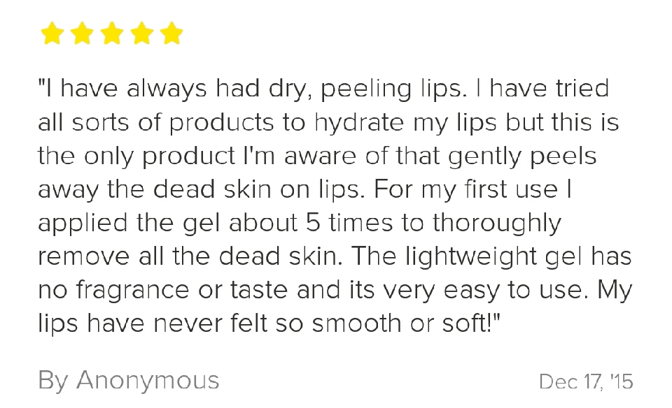 Don't Kiss With Chapped Lips! Have Silky Smooth lips with Aqua Reveal, it's SERIOUSLY the best!!