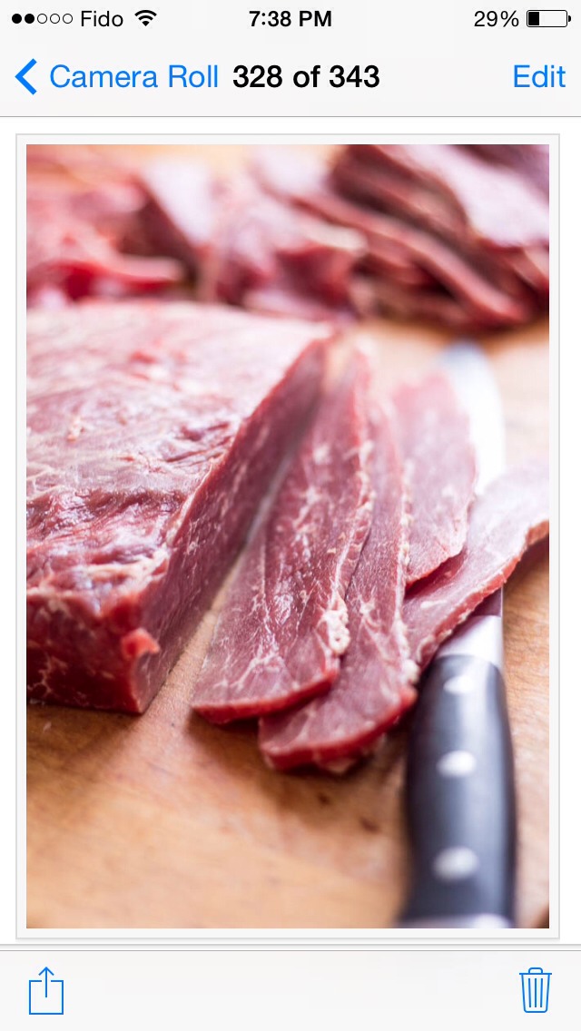 Homemade Beef Jerky 