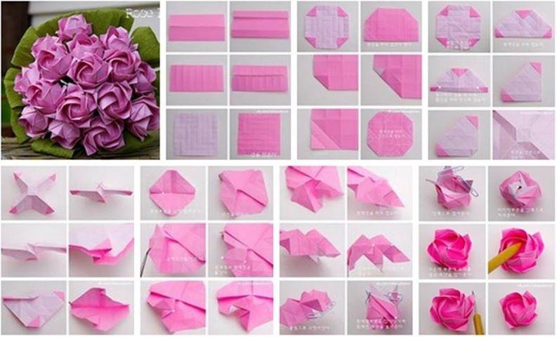 And forget paying an arm and a leg for roses - you can even make your own paper ones!