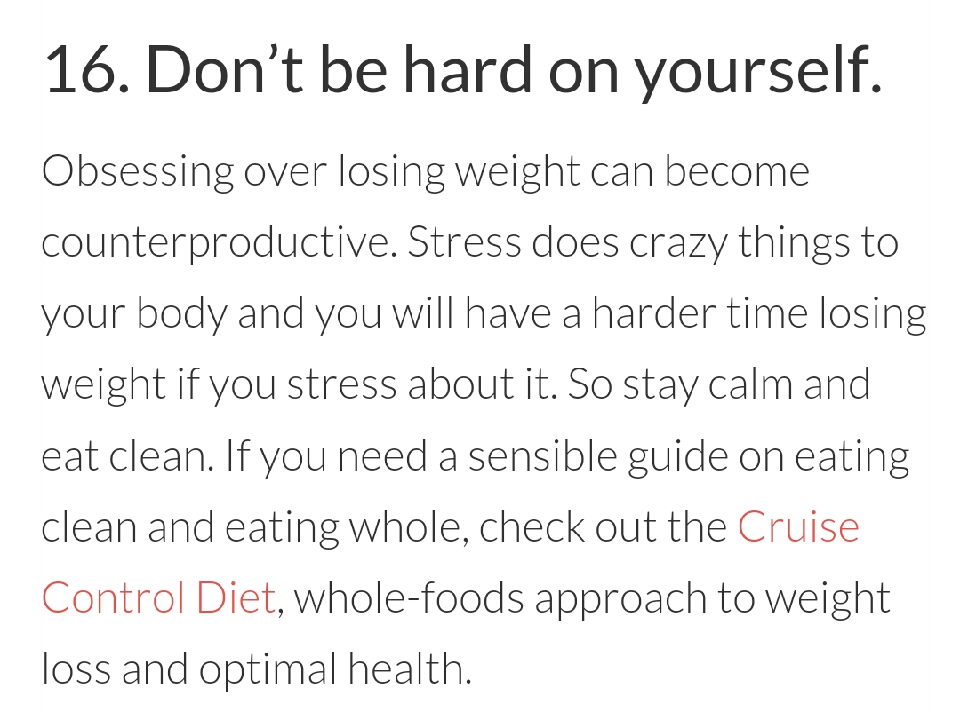 16 Ways To Lose Weight Without Dieting & Exercising!!!