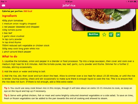7 Healthy Meals- One For Each Day Of The Week