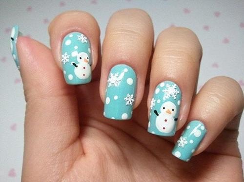 Holiday-inspired Nail Art 🎄🎅🎁