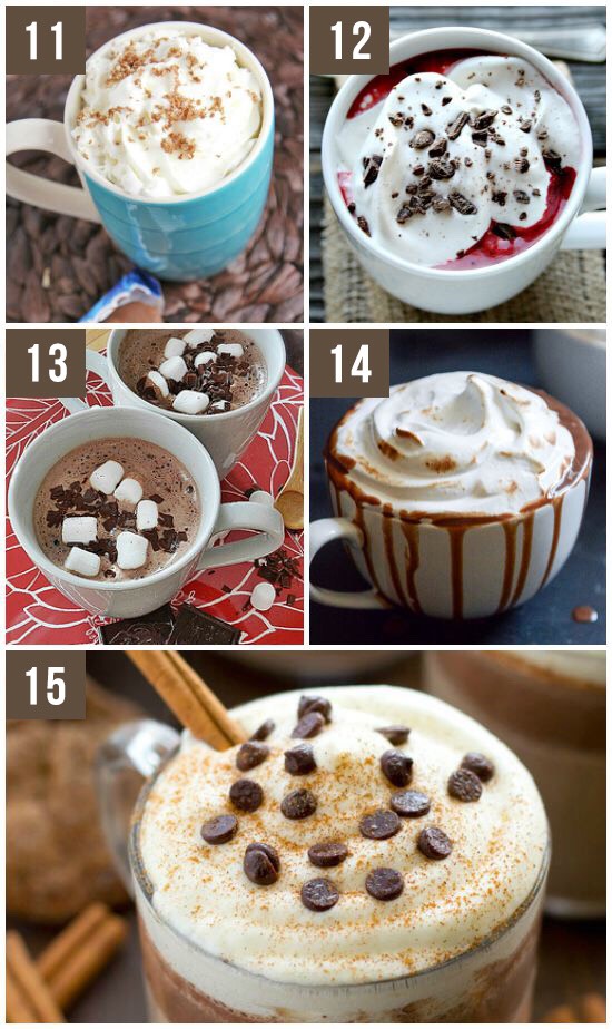 50 Fall Warm Drink Recipes