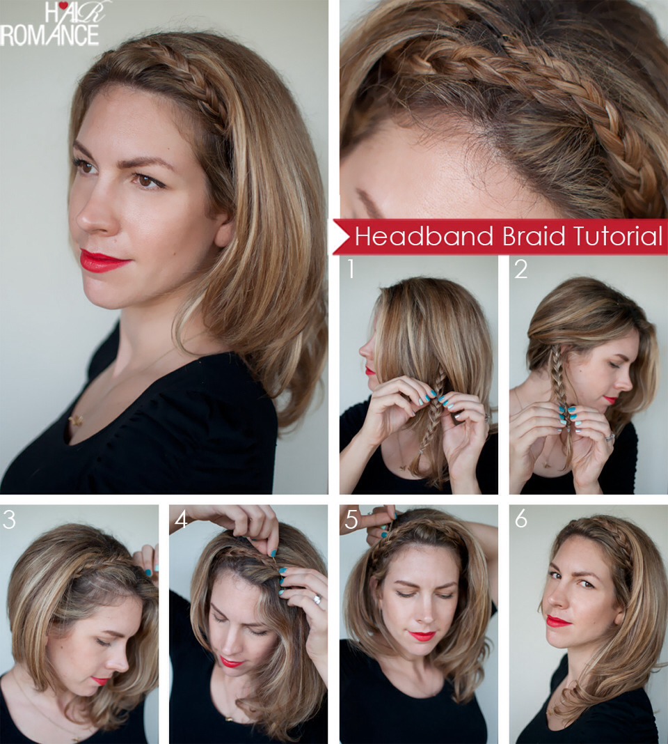 7.Braid Bangs

Here's a sweet idea to keep your hair out of your face. Looks easy enough! From She Let Her Hair Down. 