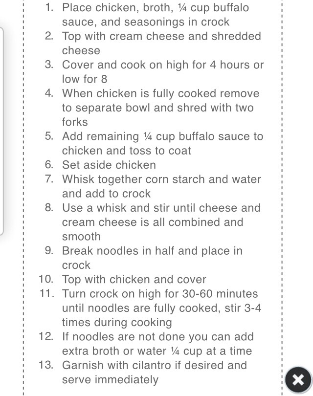 Cheesy Buffalo Chicken Pasta Dish!! 
