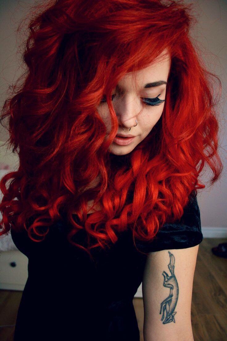 Beautiful Red Hairstyle❤️❤️❤️
