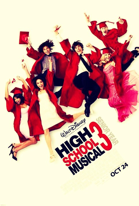 How could we be in a girly sleepover without watching High School Musical... 1,2 and 3 duhh!!