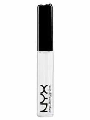 8. Clear Lip Gloss
Finally, clear lip gloss is a great way to dress up your look without having to think too much about it. Just put some on (but, you know, not too much--