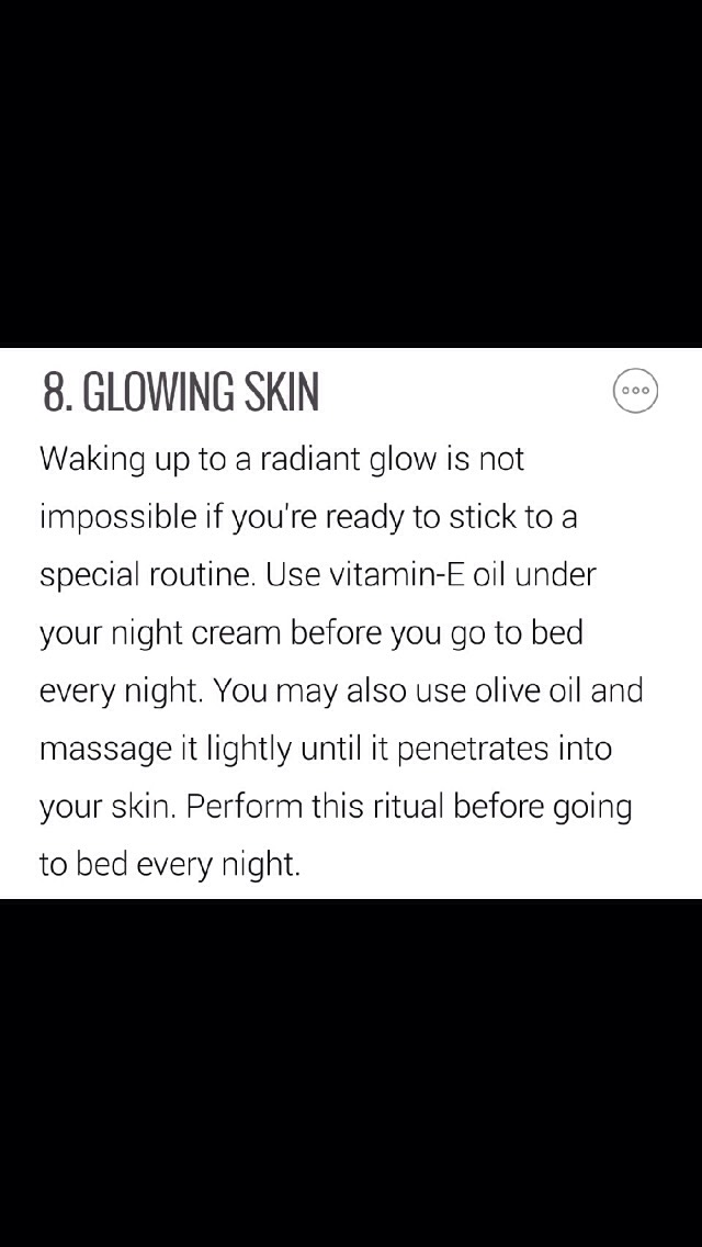 Overnight Beauty Tips! ✨