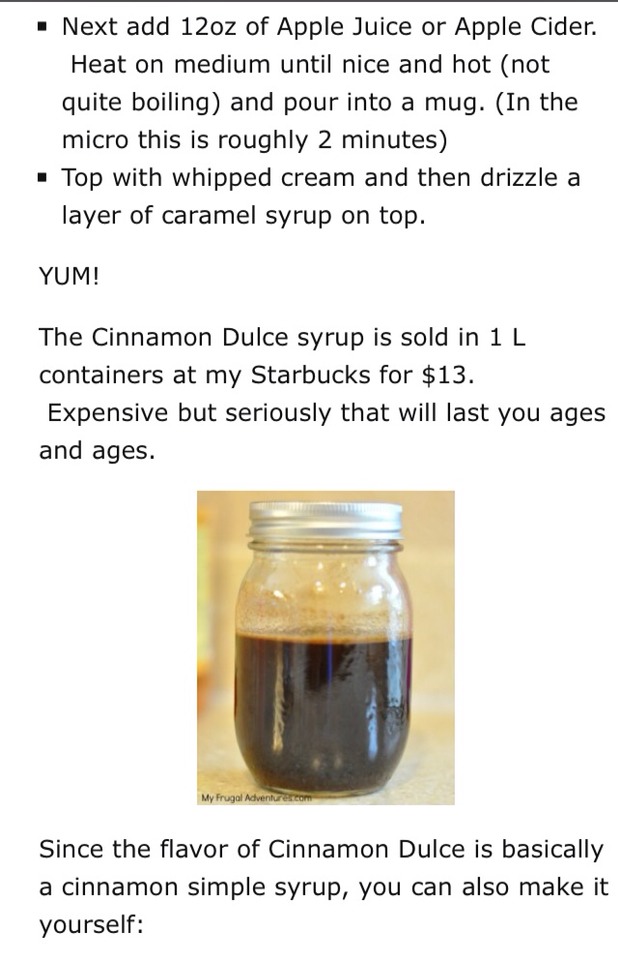 Caramel Apple Cider