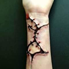 Cool Halloween Makeup. 