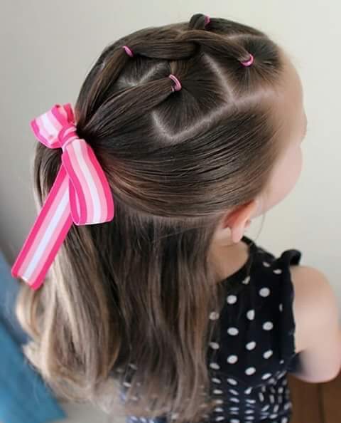 💕28 Braided & Knotted Hairdos For Little Girls💕