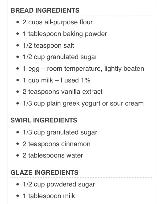 Cinnamon Roll Bread
