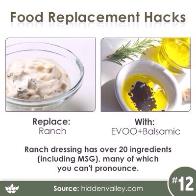 18 Food Replacement Hacks! 