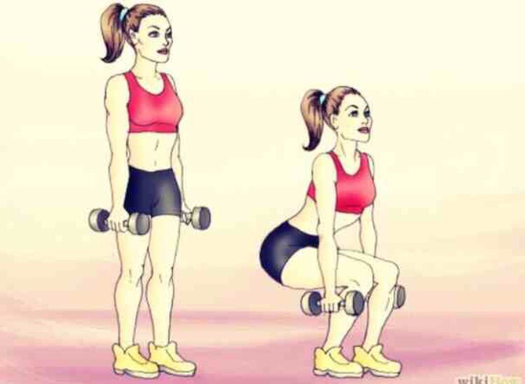 40 squats