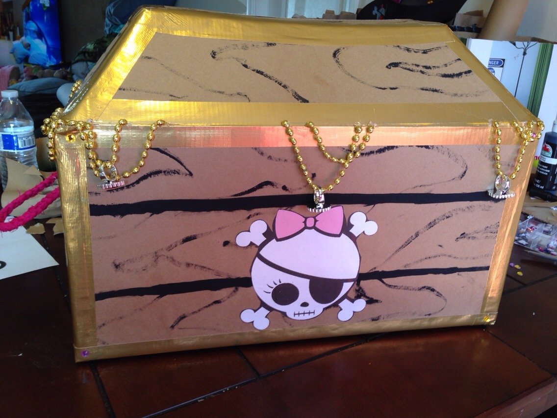 DIY Treasure Chest Piñata