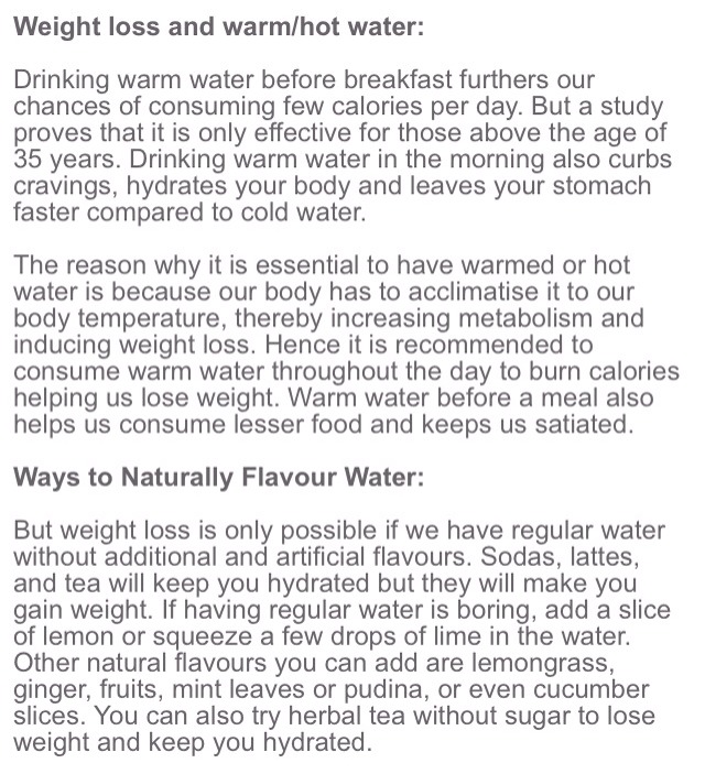 ✨ Weight Loss Tips: Warm Water Benefits!✨