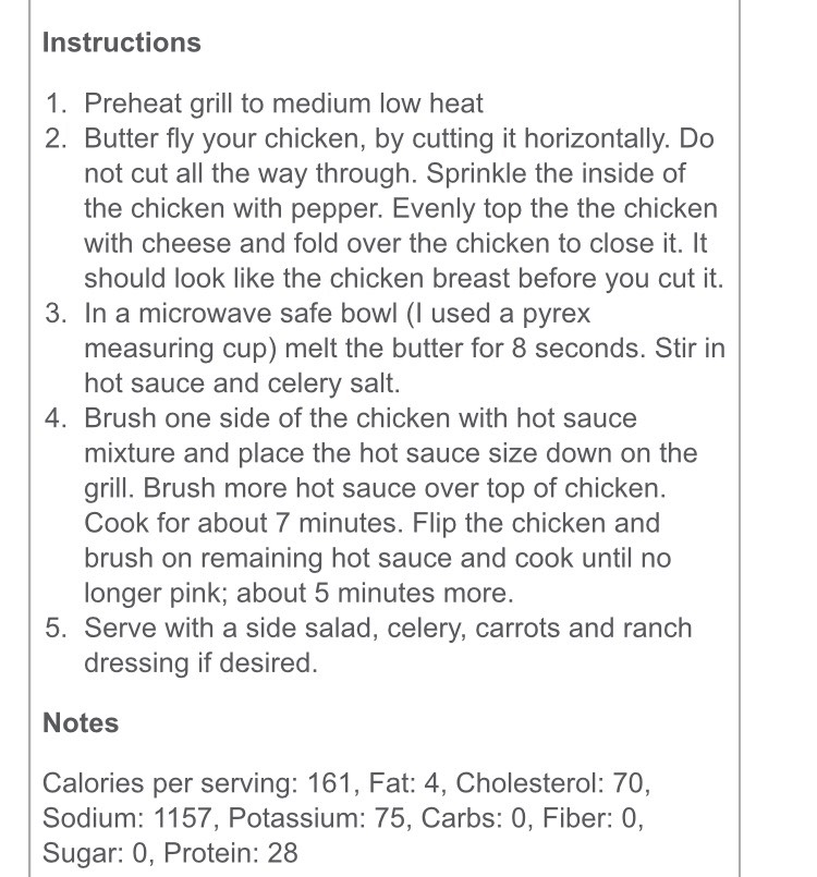 Grilled Cheesy Buffalo Chicken!!