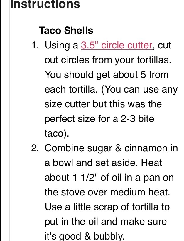 Apple Pie Tacos