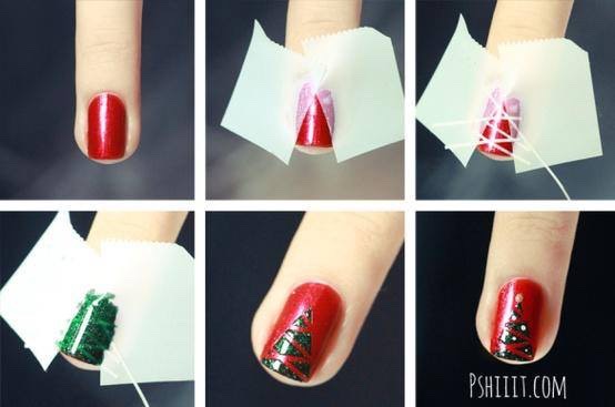 Christmas Nail Tutorials🎄