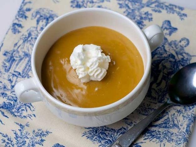 Butterscotch Pudding 

http://joandsue.blogspot.com/2013/06/single-serving-butterscotch-pudding.html 