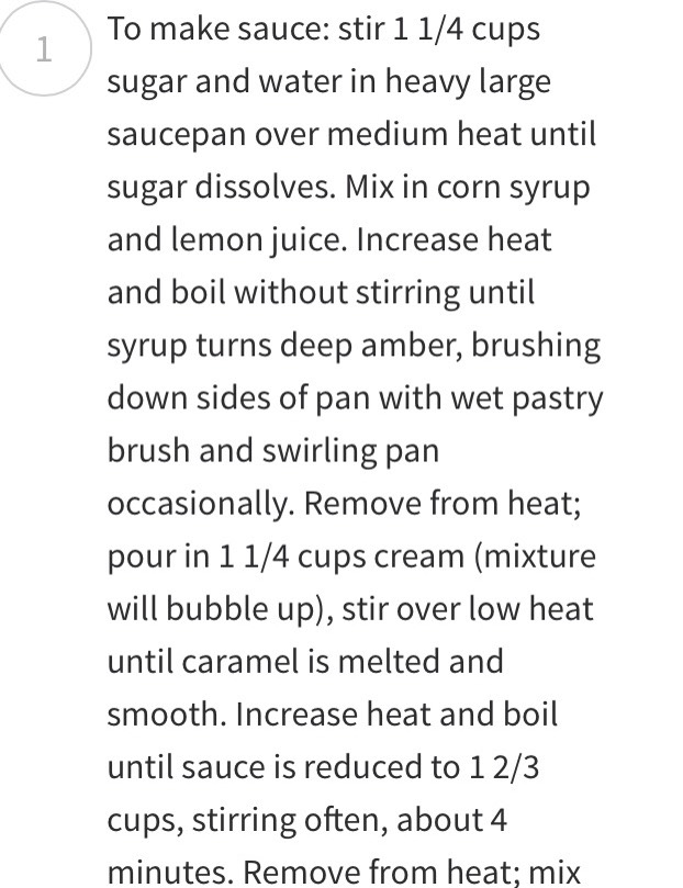 Chocolate bread pudding with bourbon sauce 