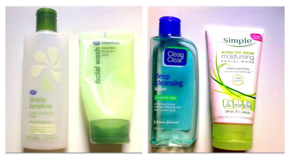 Use a Morning Face wash to make sure any leftover makeup is removed. Also use a Night time face wash to make sure to! your skin will be allowed to breath.