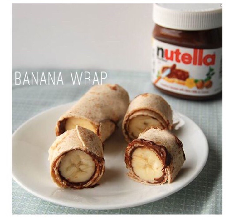 Banana Breakfast Ideas With Nutella 