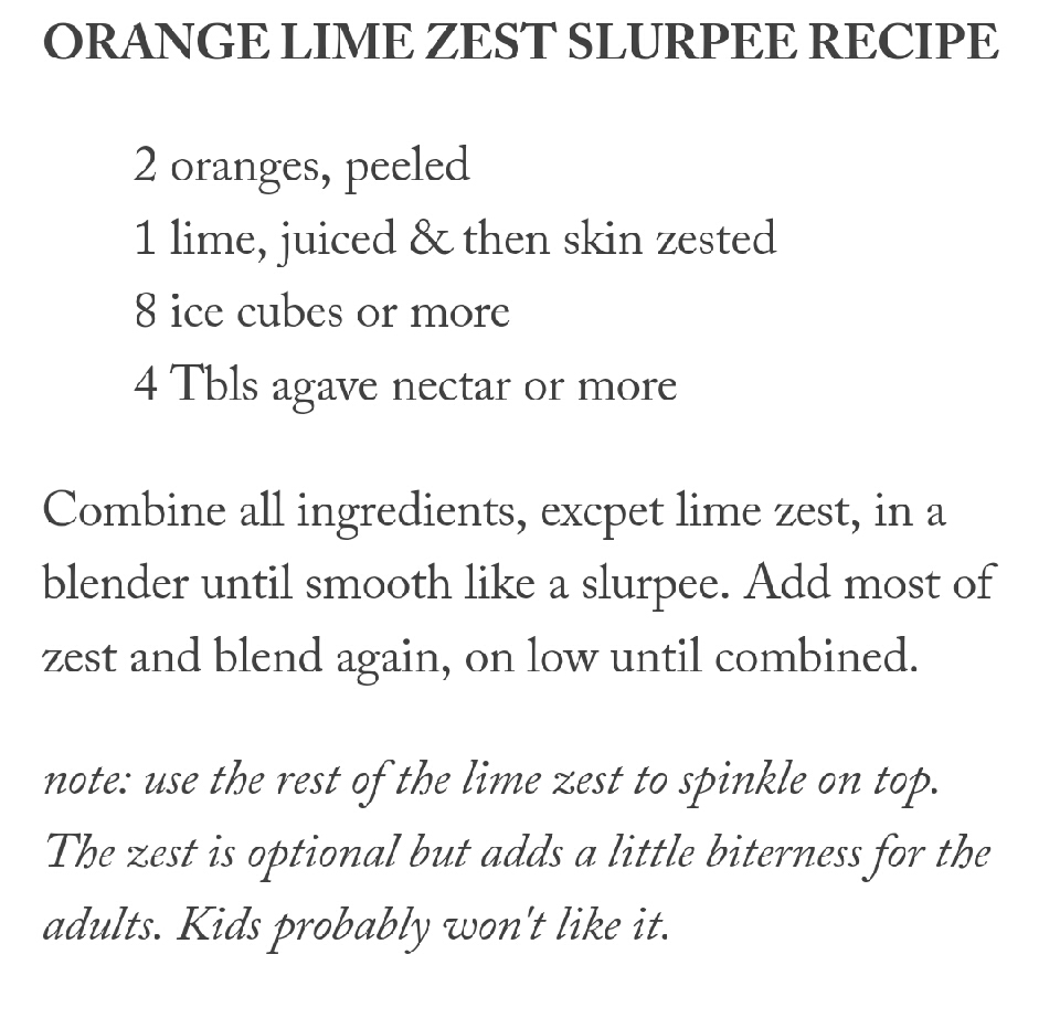 Homemade Slurpees!