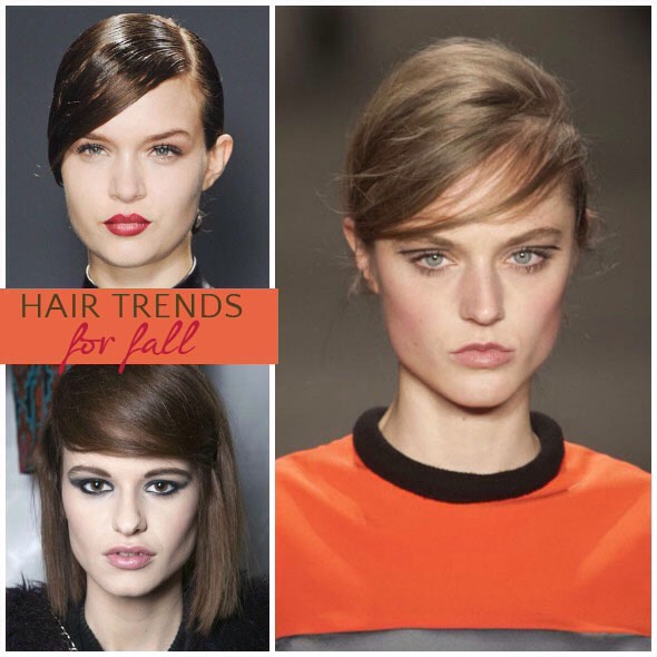 5. The Faux Bang
Don’t have bangs but would like to wear them once in awhile? Simply part your hair to the far left or right, take a small section of hair, sweep it across your forehead and smooth. Secure it with hair gel or hairspray and a booby pin or clip behind your ear and you’ve got faux bangs