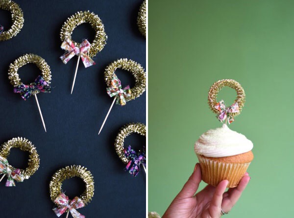 Adorable Cup Cake Topper Ideas And Some DIYs. π
