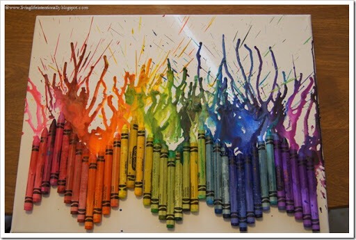 Pretty Cool Designs For Crayon Melting 